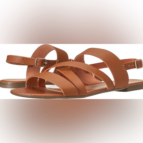 NWT Chinese Laundry Alliance Leather Sandals sz 7 Made in Brazil - Picture 4 of 7
